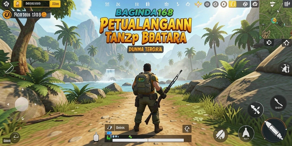Screenshot gameplay BAGINDA168 menampilkan lingkungan Open World yang mendalam.