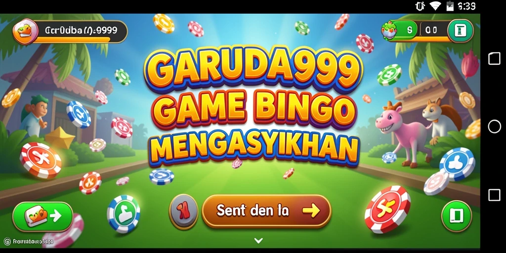 Tampilan gameplay seru GARUDA999 saat bermain Bingo.