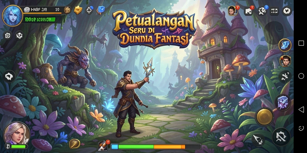 Tampilan gameplay HARAPJP yang menakjubkan dan menantang.