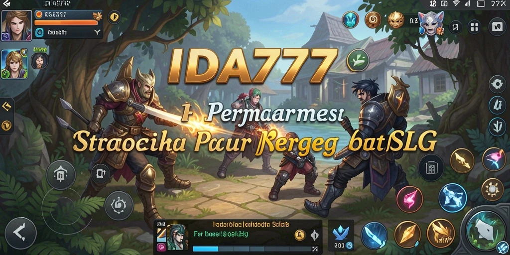 Tampilan gameplay IDA777 dengan strategi dan pembangunan yang seru.