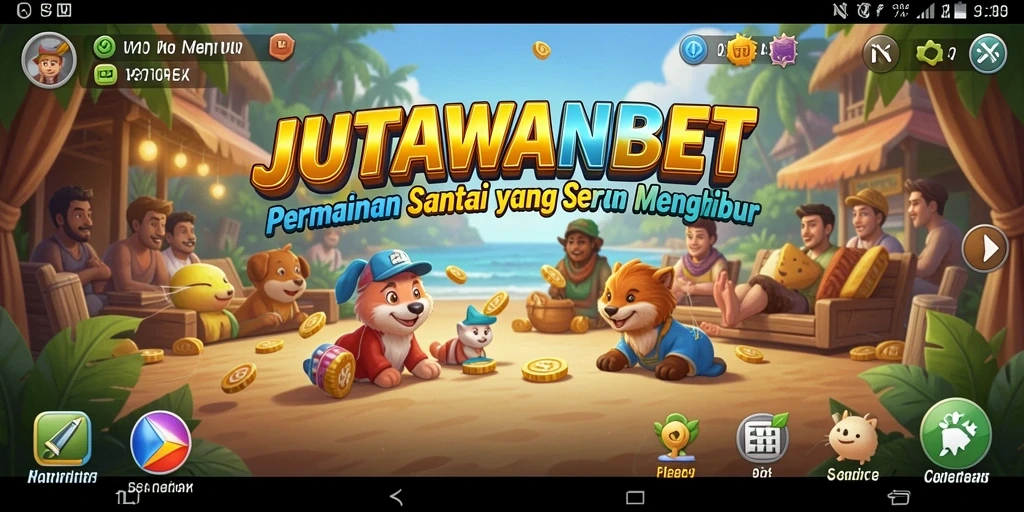 Screenshot menampilkan gameplay seru JUTAWANBET.