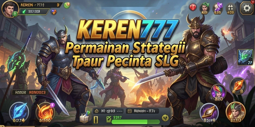 Tampilan gameplay menegangkan dalam KEREN777 yang menarik perhatian pemain.