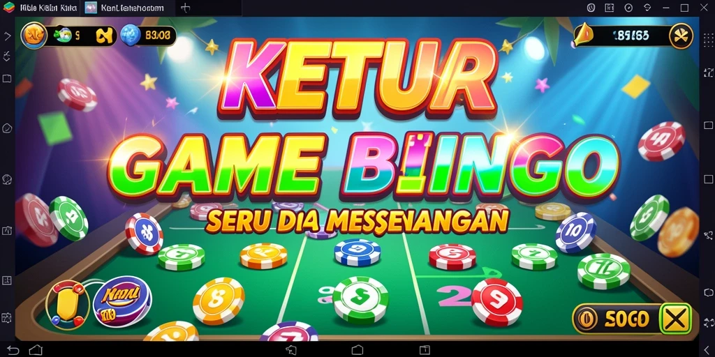 Screenshot gameplay KETUA yang menunjukkan keseruan bermain Bingo.