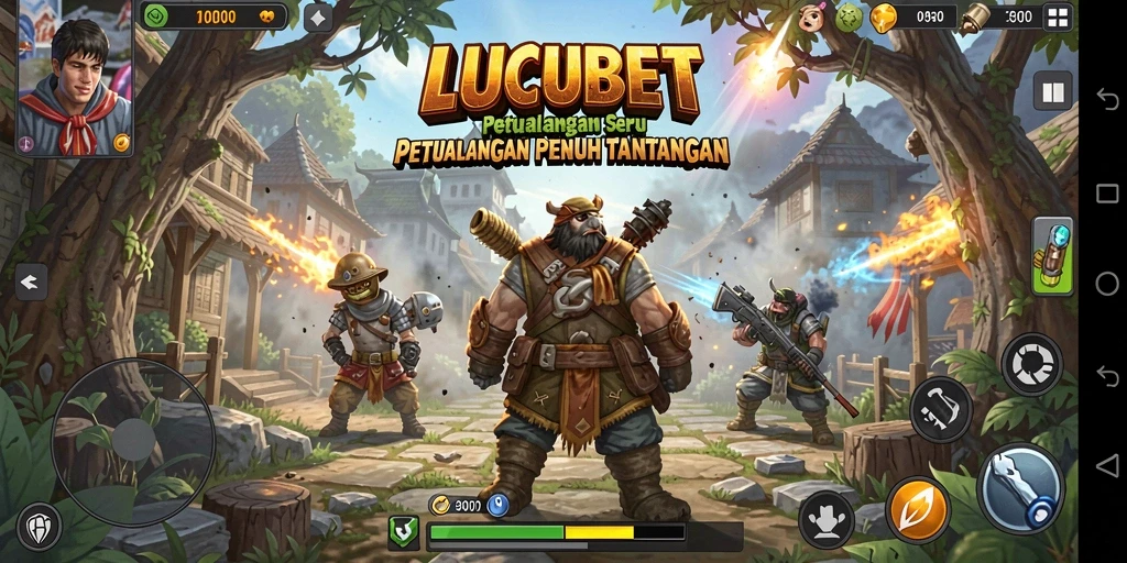 Tangkapan layar LUCUBET menampilkan aksi petualangan menegangkan dan visual yang memikat.
