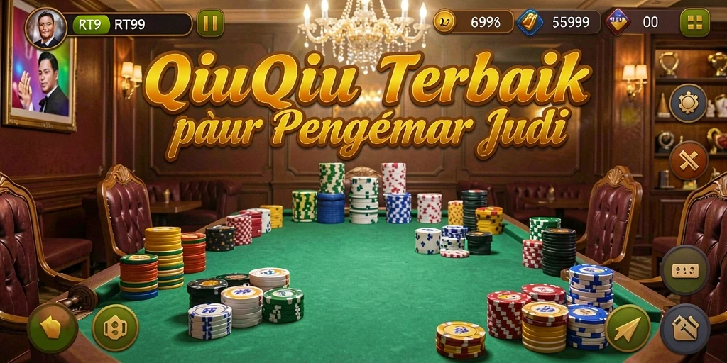 Screenshot RT99 menampilkan gameplay seru dari QiuQiu.