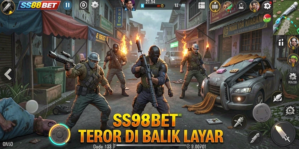 Tampilan gameplay SS88BET yang mengerikan dan mendebarkan.