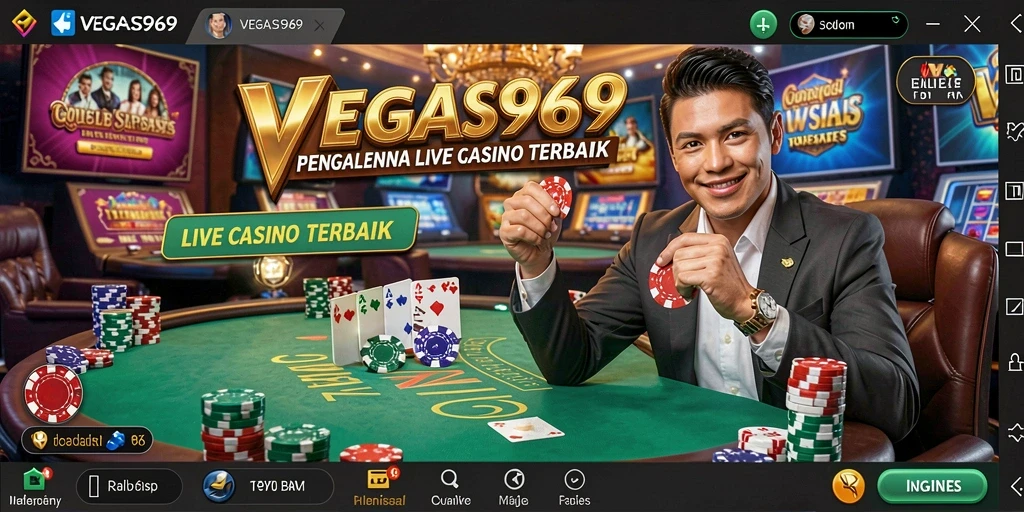 Tampilan gameplay Live Casino yang menyenangkan dan interaktif.