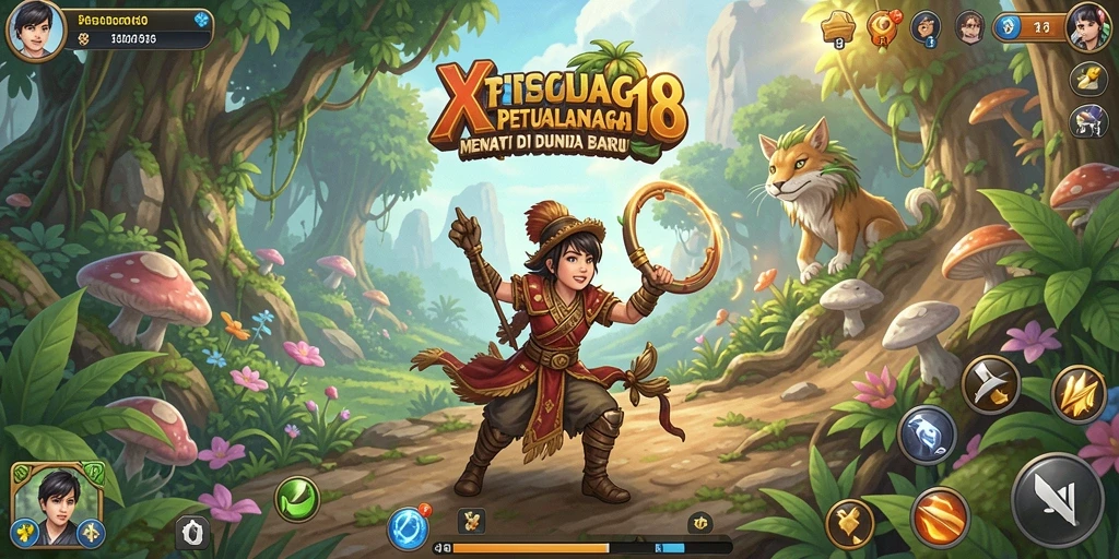 Tangkapan layar gameplay X168 yang menampilkan petualangan seru dan eksplorasi.