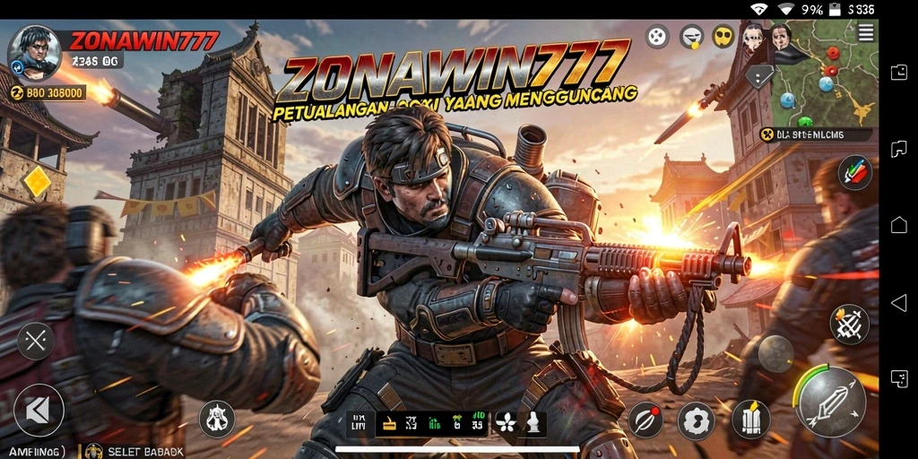 Gameplay seru ZONAWIN777 dengan aksi mendebarkan.